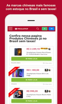 Promotop - Promoções, Ofertas, android App screenshot 0